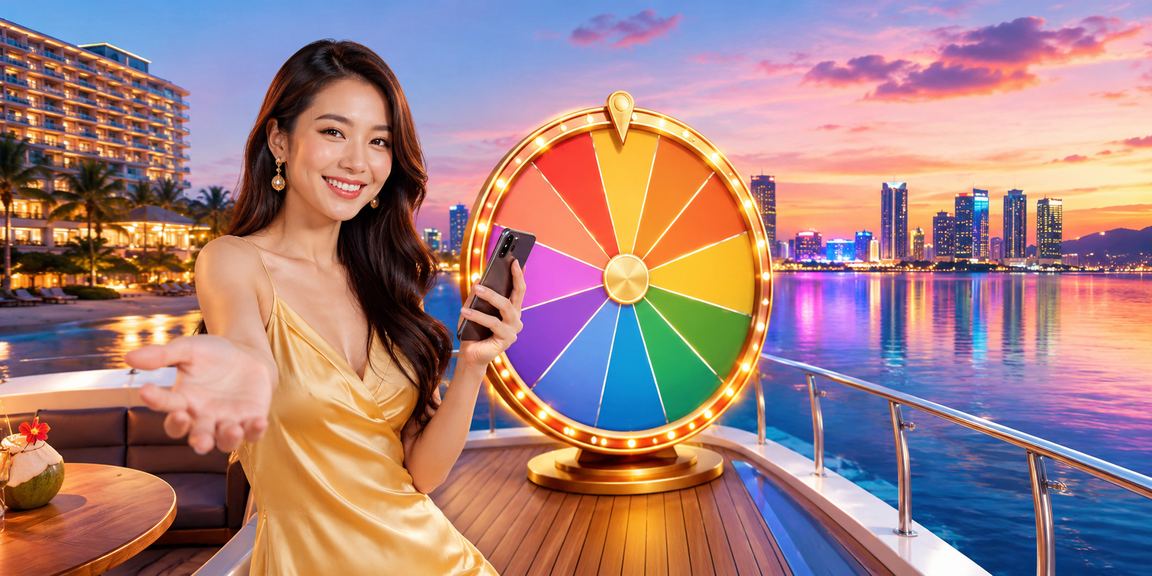 Người chơi tại Đà Nẵng truy cập r36 trên điện thoại tại bãi biển trong chương trình rút thăm may mắn